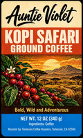 Auntie Violet Kopi Safari Ground Coffee