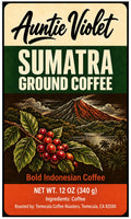 Auntie Violet Sumatra Ground Coffee